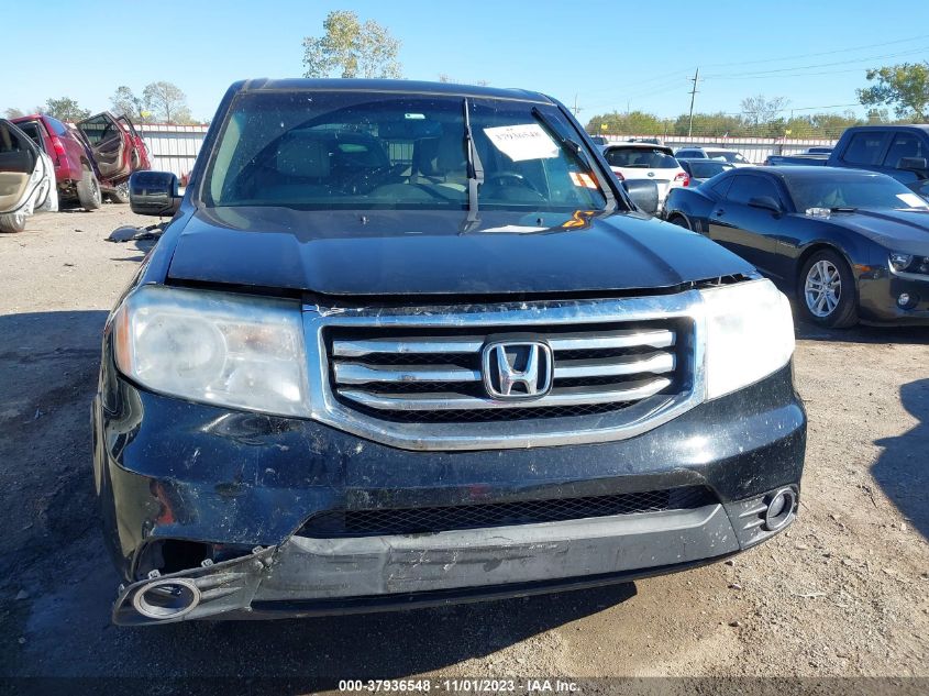 2013 HONDA PILOT EX-L - 5FNYF4H56DB084504