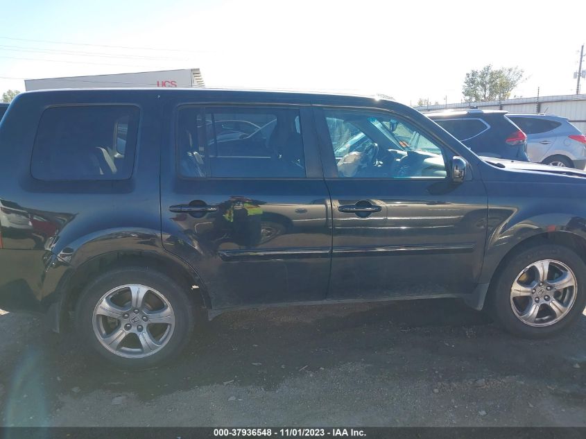 2013 HONDA PILOT EX-L - 5FNYF4H56DB084504