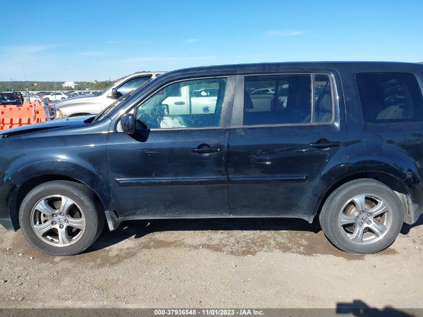 2013 HONDA PILOT EX-L - 5FNYF4H56DB084504