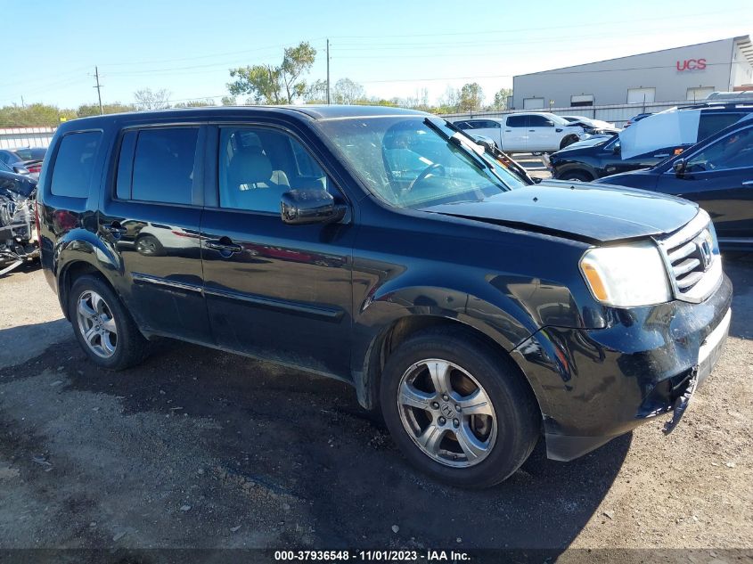 2013 HONDA PILOT EX-L - 5FNYF4H56DB084504
