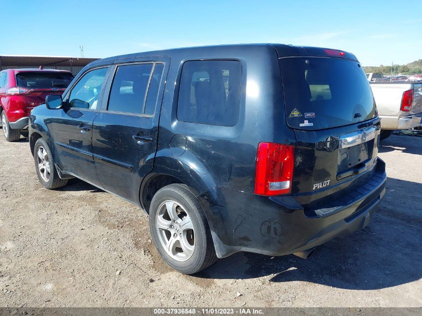 2013 HONDA PILOT EX-L - 5FNYF4H56DB084504