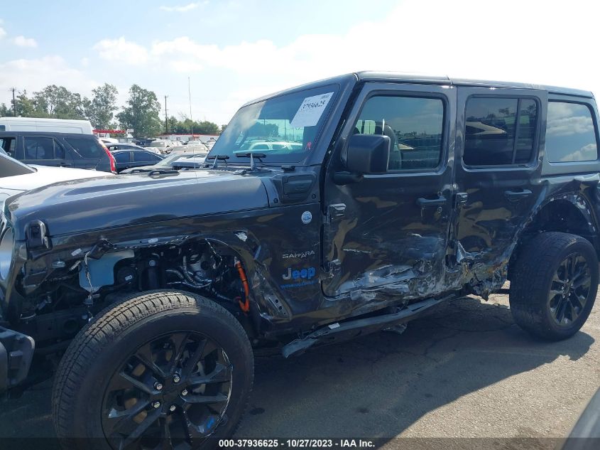 2023 JEEP WRANGLER 4XE SAHARA 4X4 1C4JJXP64PW579215