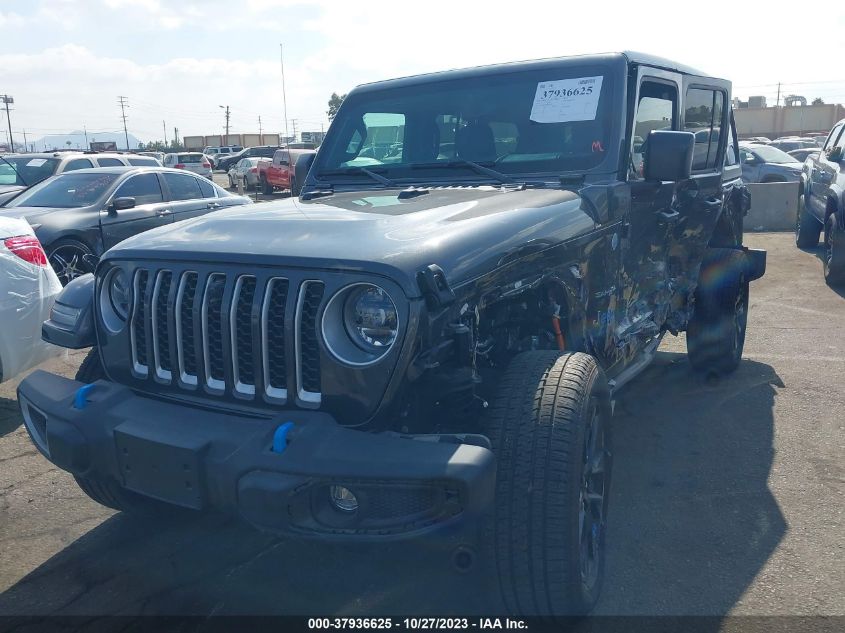 2023 JEEP WRANGLER 4XE SAHARA 4X4 1C4JJXP64PW579215