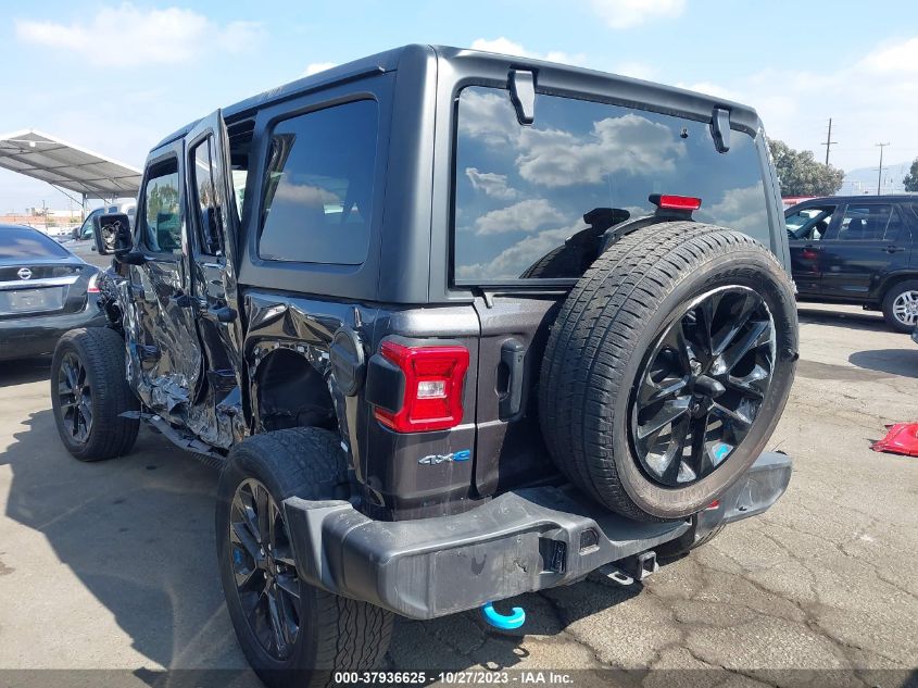 2023 JEEP WRANGLER 4XE SAHARA 4X4 1C4JJXP64PW579215