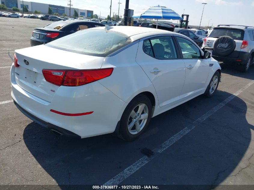 2015 KIA OPTIMA LX - KNAGM4A70F5598315