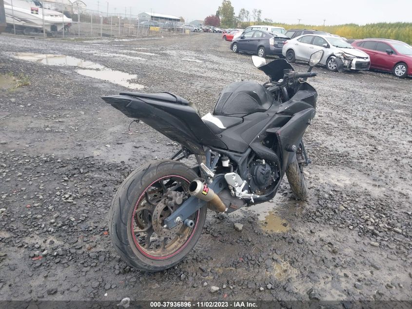 2016 YAMAHA YZFR3 MH3RH06Y9GK013598