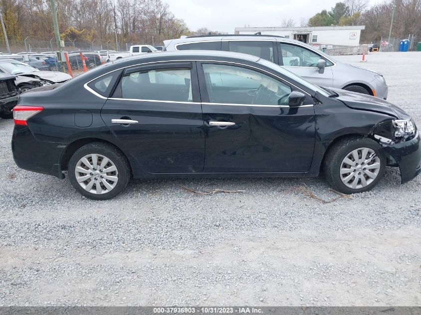 2015 NISSAN SENTRA S - 3N1AB7AP0FY341578