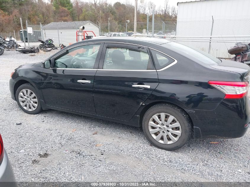 2015 NISSAN SENTRA S - 3N1AB7AP0FY341578