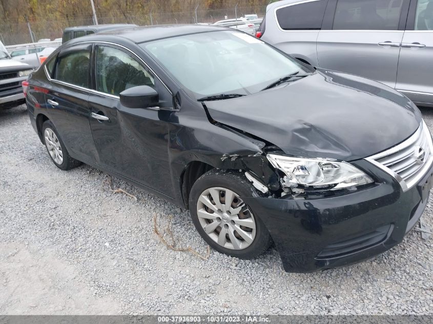 2015 NISSAN SENTRA S - 3N1AB7AP0FY341578