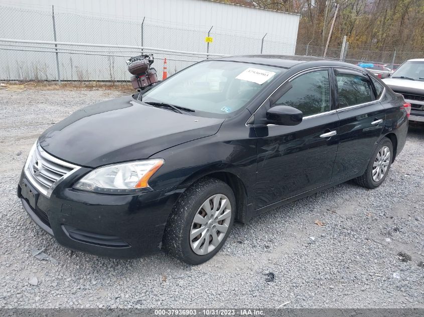 2015 NISSAN SENTRA S - 3N1AB7AP0FY341578