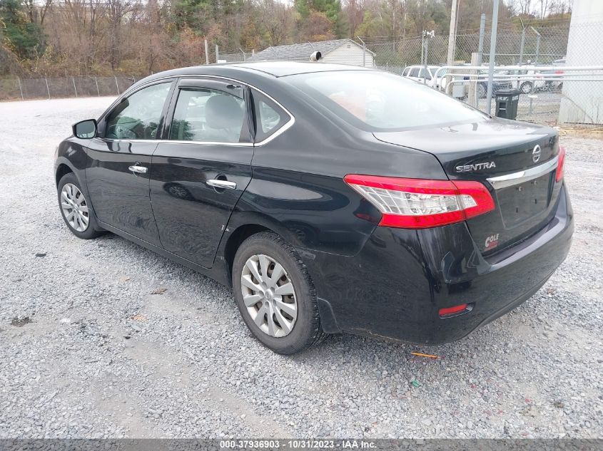 2015 NISSAN SENTRA S - 3N1AB7AP0FY341578