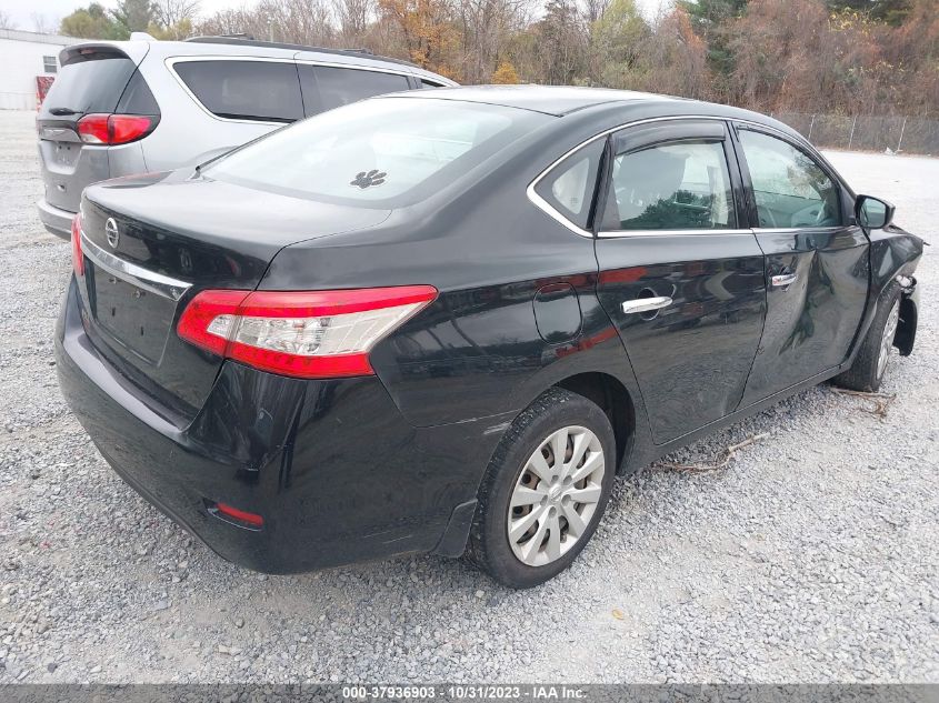 2015 NISSAN SENTRA S - 3N1AB7AP0FY341578