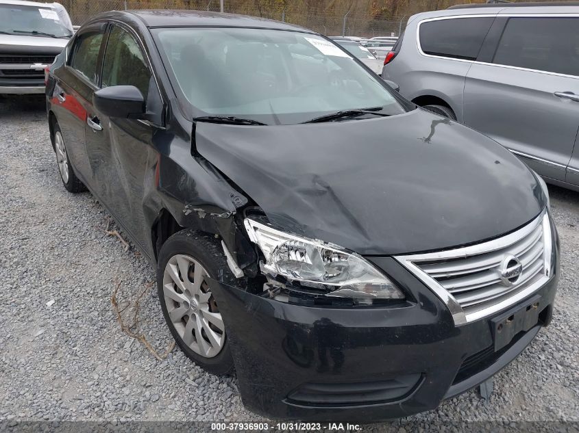 2015 NISSAN SENTRA S - 3N1AB7AP0FY341578