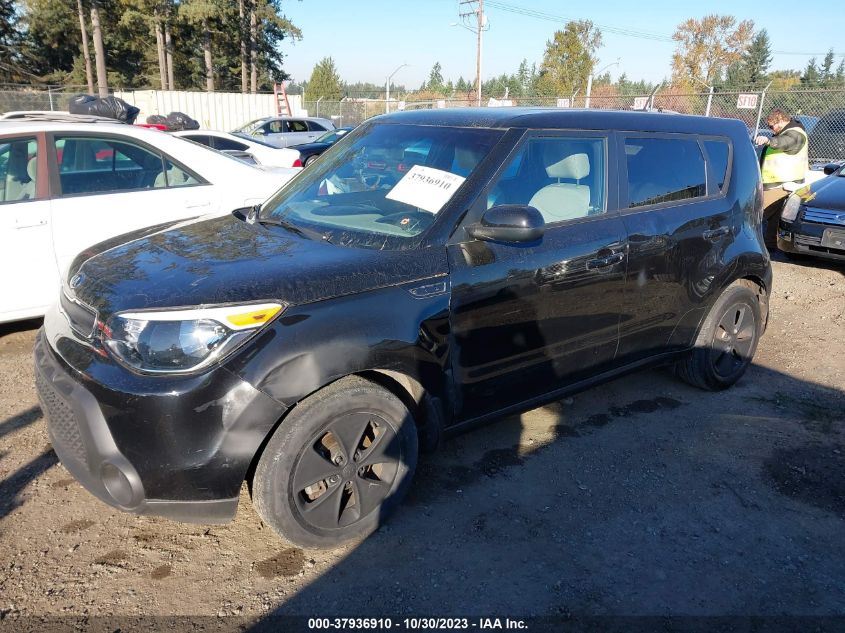 2015 KIA SOUL BASE - KNDJN2A24F7773345