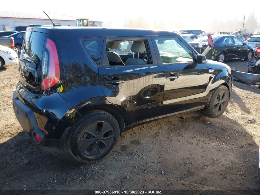 2015 KIA SOUL BASE - KNDJN2A24F7773345