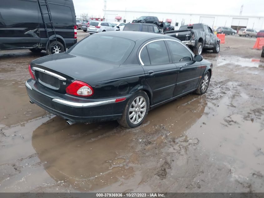 SAJEA51D13XD46625 2003 JAGUAR X-TYPE 2.5Lphoto 4