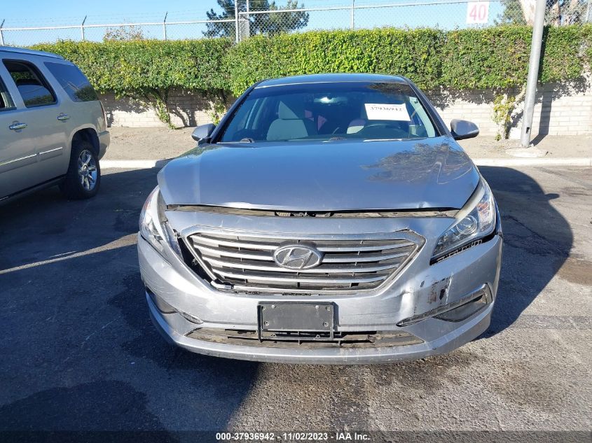 2015 HYUNDAI SONATA 2.4L SPORT - 5NPE34AF0FH236246