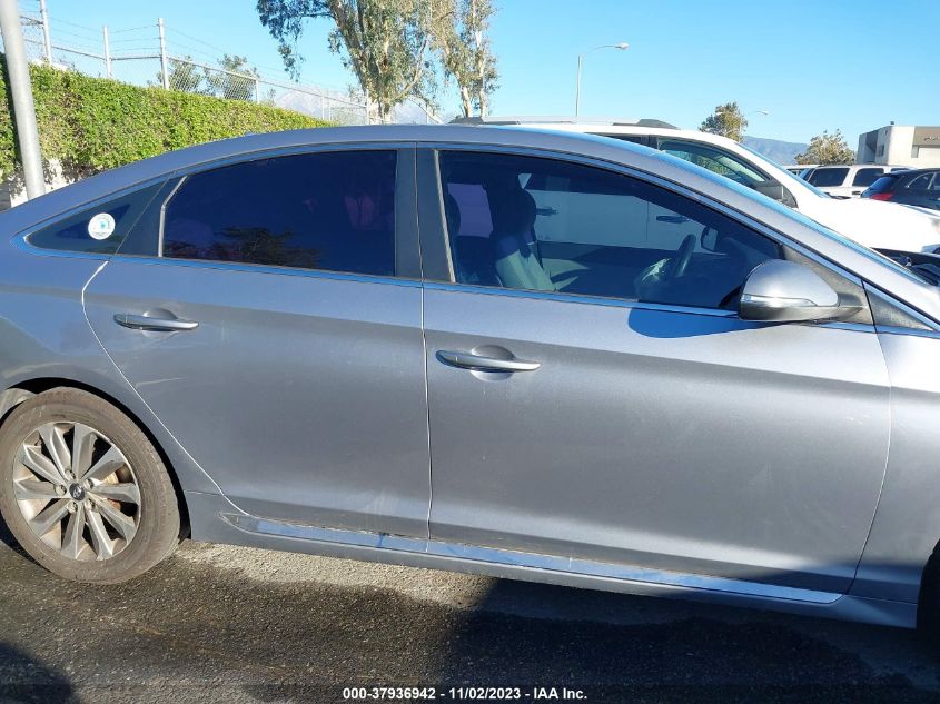 2015 HYUNDAI SONATA 2.4L SPORT - 5NPE34AF0FH236246