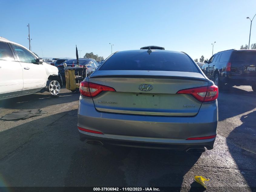 2015 HYUNDAI SONATA 2.4L SPORT - 5NPE34AF0FH236246