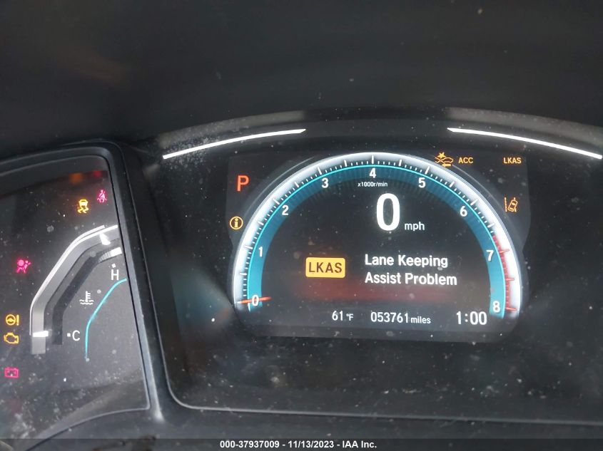 2019 HONDA CIVIC LX - 2HGFC2F65KH548956