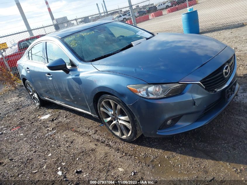 Lot #2577342641 2014 MAZDA MAZDA6 I GRAND TOURING salvage car