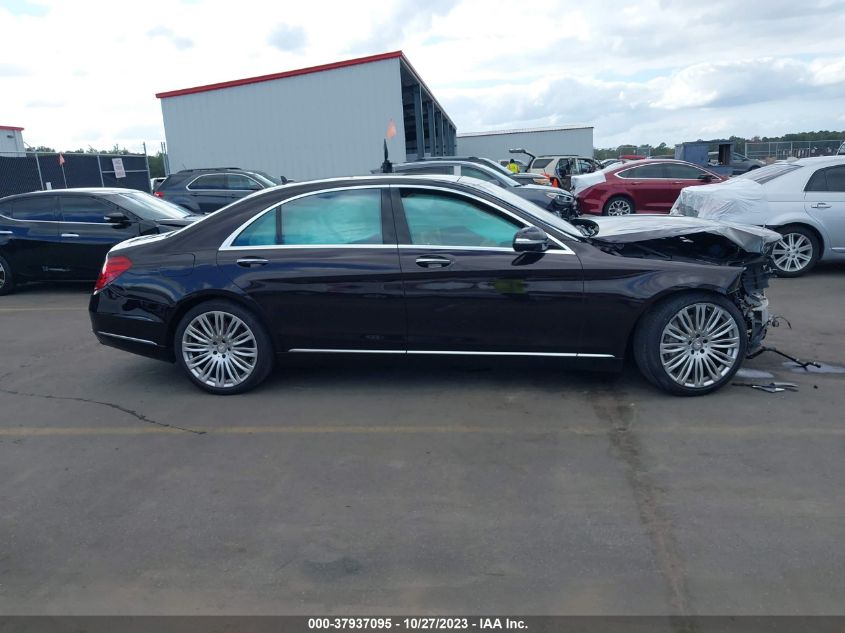 2015 MERCEDES-BENZ S-CLASS S 550 WDDUG8FB5FA125122