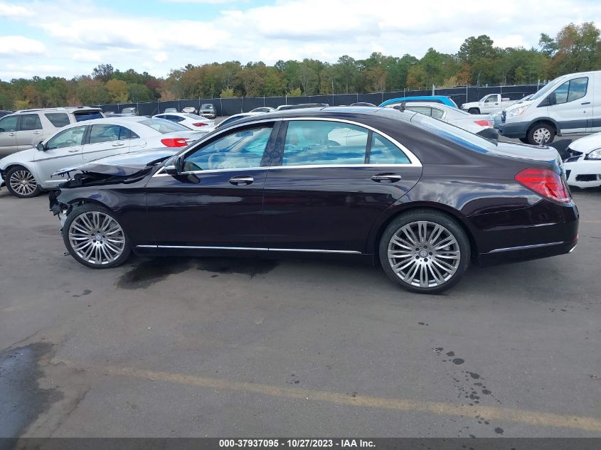 2015 MERCEDES-BENZ S-CLASS S 550 WDDUG8FB5FA125122
