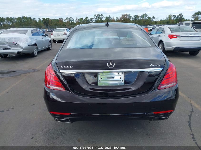 2015 MERCEDES-BENZ S-CLASS S 550 WDDUG8FB5FA125122