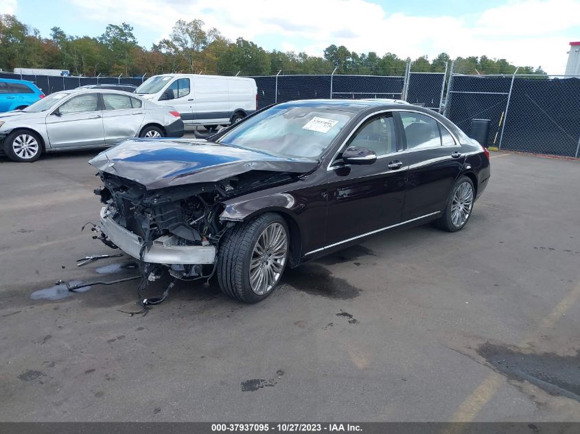 2015 MERCEDES-BENZ S-CLASS S 550 WDDUG8FB5FA125122