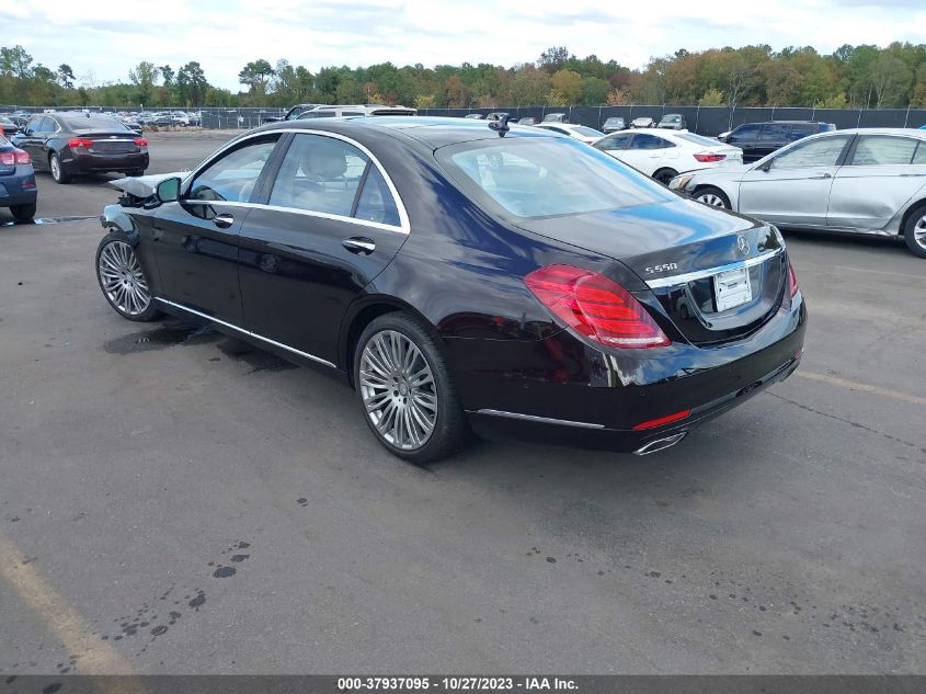 2015 MERCEDES-BENZ S-CLASS S 550 WDDUG8FB5FA125122