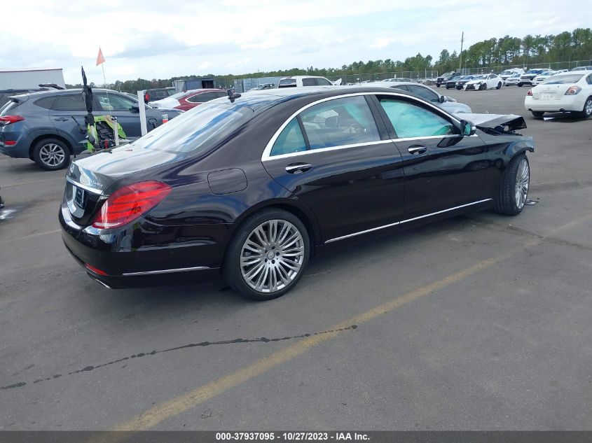 2015 MERCEDES-BENZ S-CLASS S 550 WDDUG8FB5FA125122