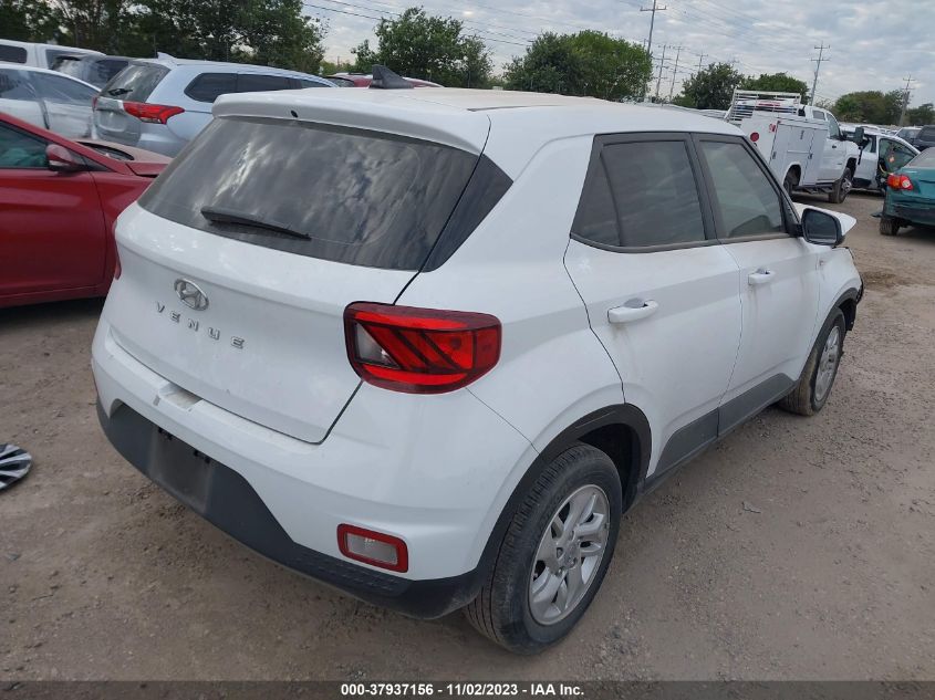 2022 HYUNDAI VENUE SE - KMHRB8A30NU163848