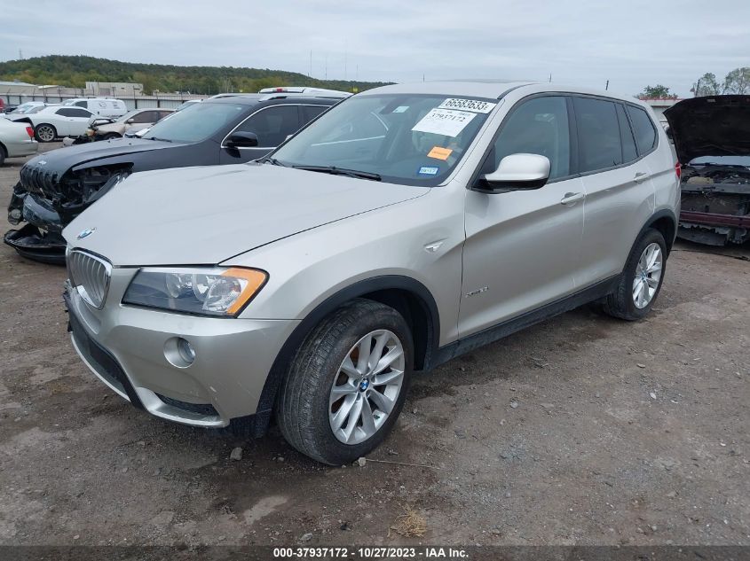 2014 BMW X3 XDRIVE28I - 5UXWX9C59E0D18709