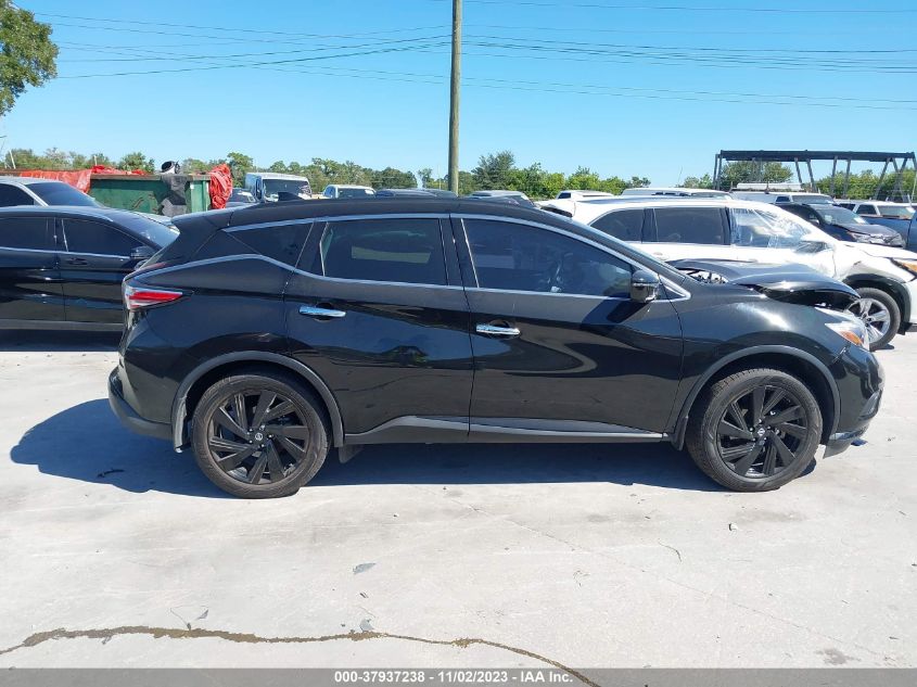2018 NISSAN MURANO SL - 5N1AZ2MG1JN136943