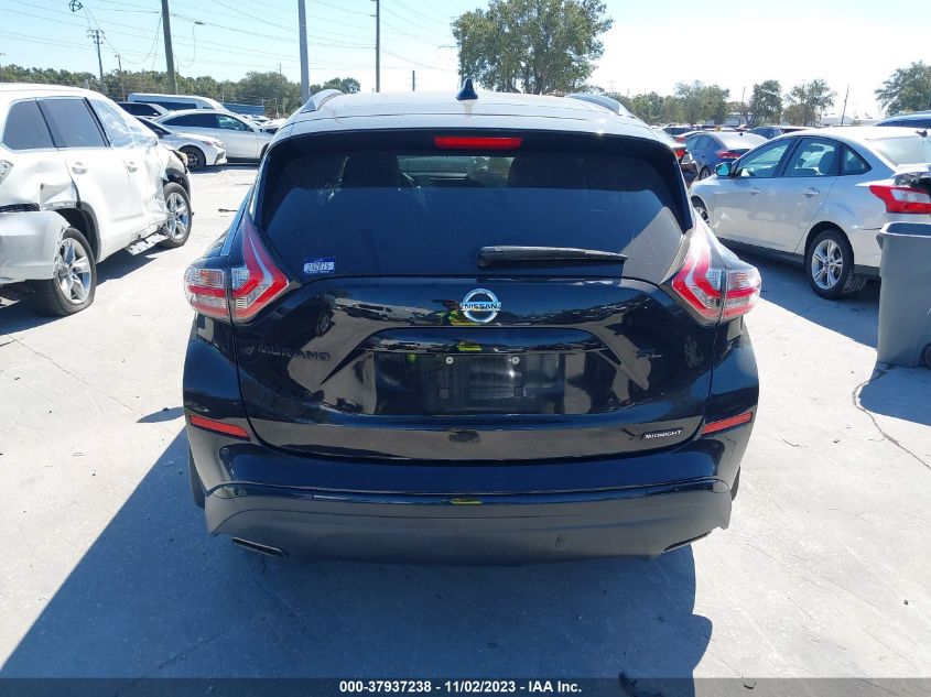 2018 NISSAN MURANO SL - 5N1AZ2MG1JN136943