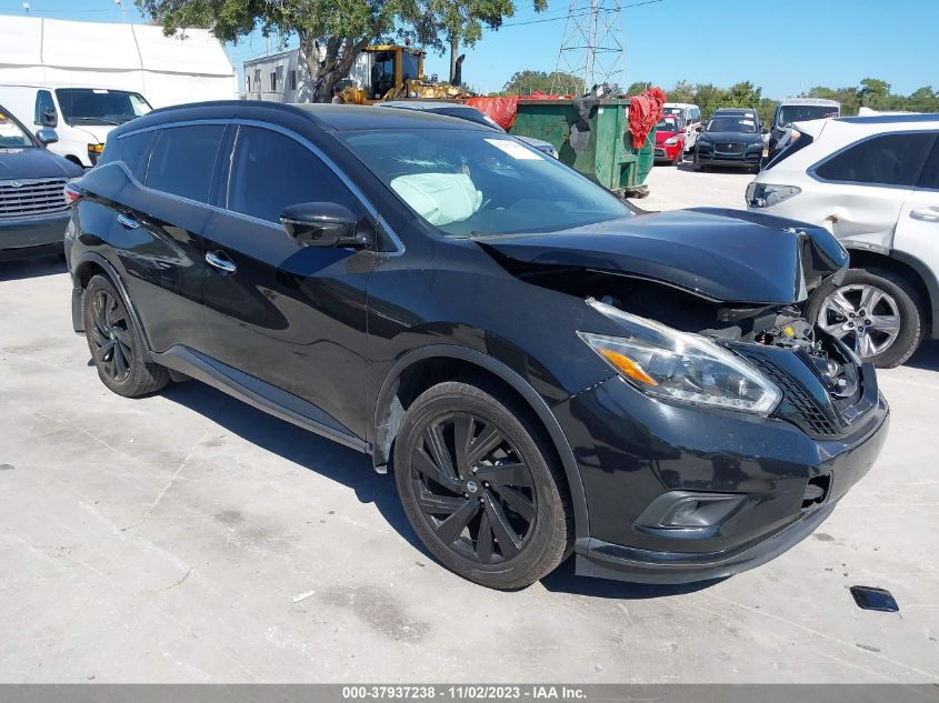 2018 NISSAN MURANO SL - 5N1AZ2MG1JN136943