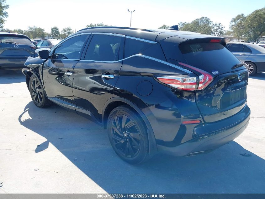 2018 NISSAN MURANO SL - 5N1AZ2MG1JN136943