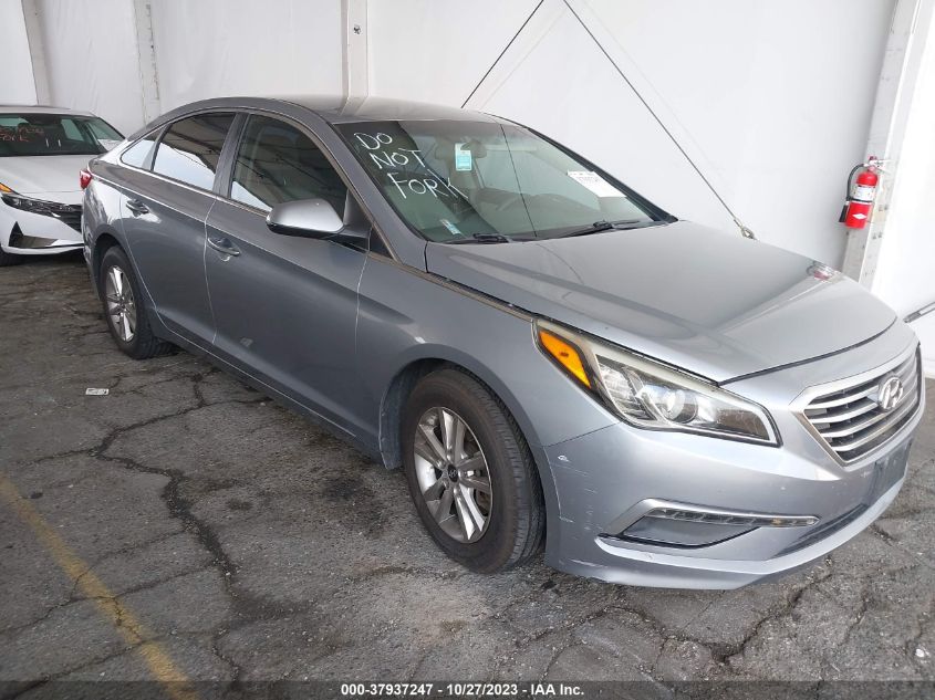 2015 HYUNDAI SONATA SE - 5NPE24AF0FH017662