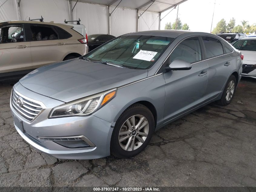 2015 HYUNDAI SONATA SE - 5NPE24AF0FH017662