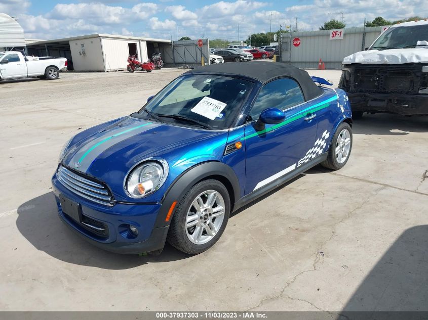 2013 MINI ROADSTER COOPER WMWSY1C50DT625286