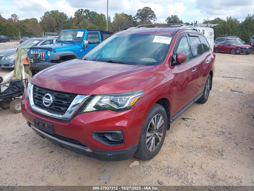 VIN 5N1DR2MM7HC613562 2017 NISSAN PATHFINDER S