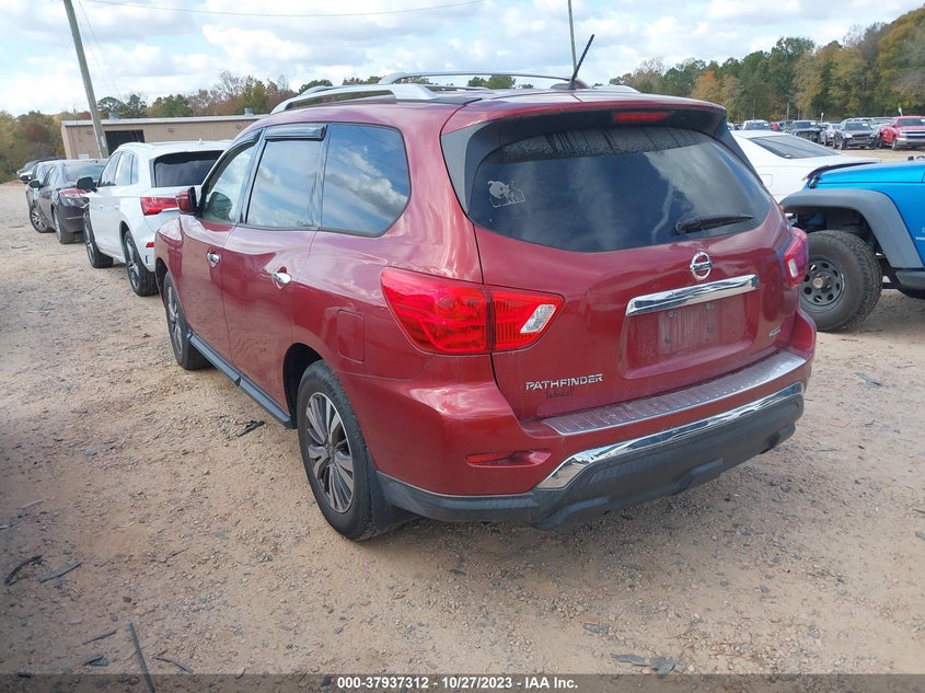 VIN 5N1DR2MM7HC613562 2017 NISSAN PATHFINDER S