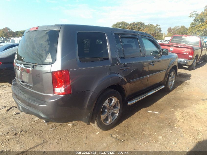 2014 HONDA PILOT EX-L - 5FNYF3H63EB024894