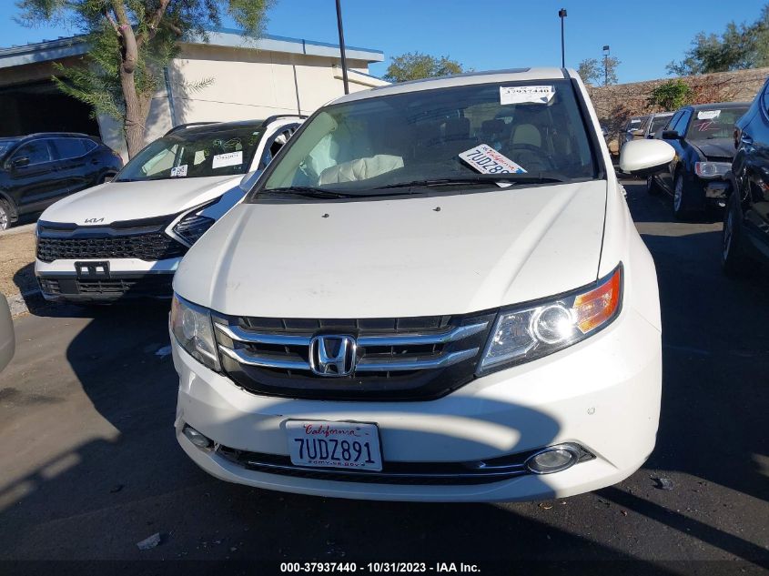2014 HONDA ODYSSEY TOURING - 5FNRL5H94EB121749