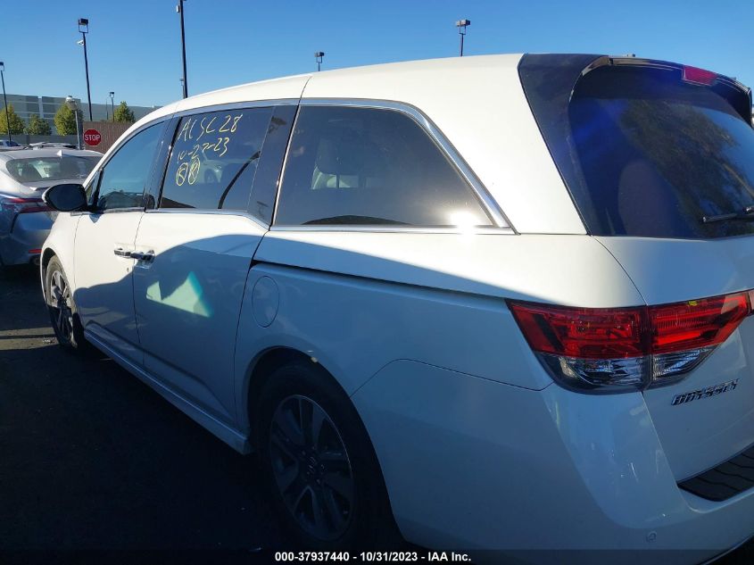 2014 HONDA ODYSSEY TOURING - 5FNRL5H94EB121749