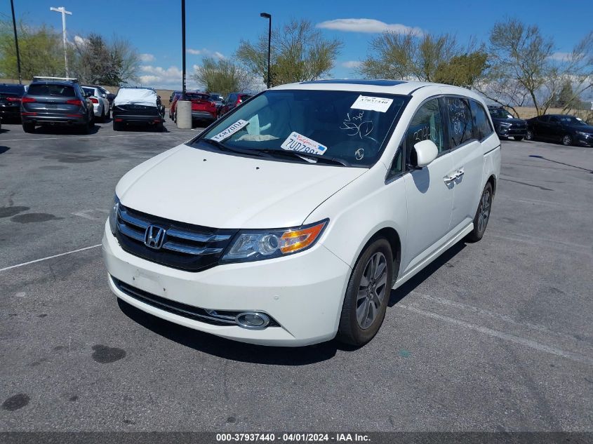 2014 HONDA ODYSSEY TOURING - 5FNRL5H94EB121749