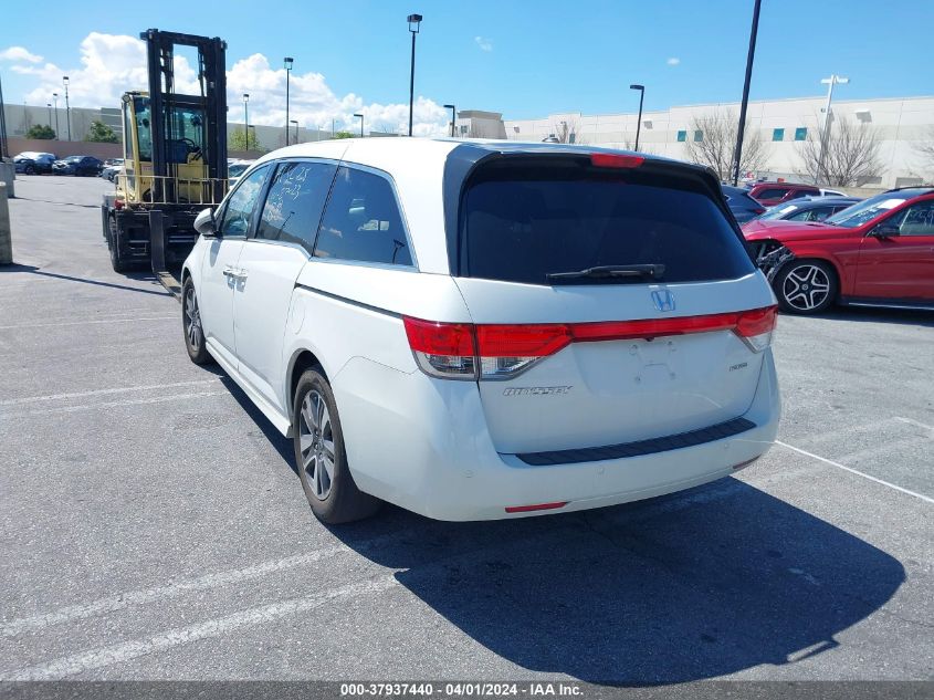 2014 HONDA ODYSSEY TOURING - 5FNRL5H94EB121749