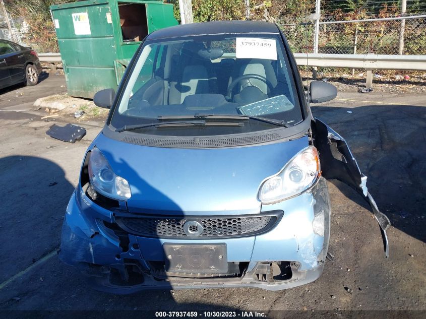 2013 SMART FORTWO PASSION/PURE WMEEJ3BA2DK670249