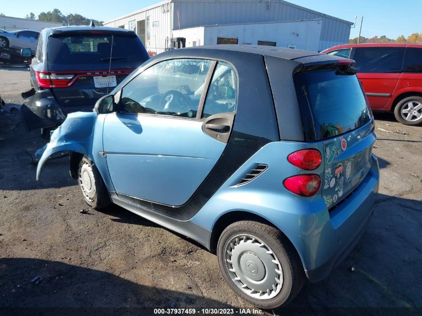 2013 SMART FORTWO PASSION/PURE WMEEJ3BA2DK670249