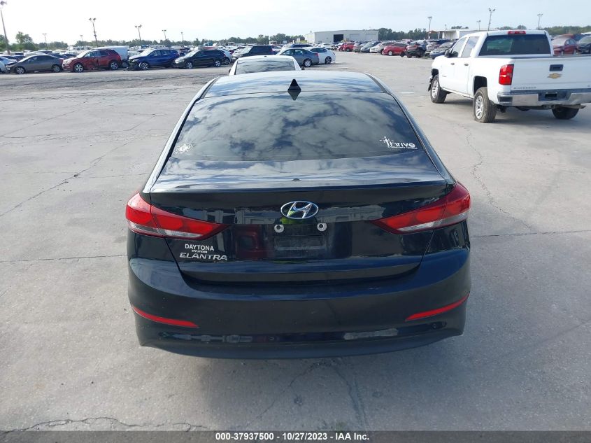 2018 HYUNDAI ELANTRA SEL/VALUE/LIMITED - 5NPD84LF2JH248725